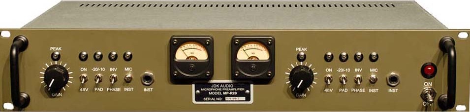 Jdk Audio Jdk R20 Stereo Rackable - PrÉampli - Main picture
