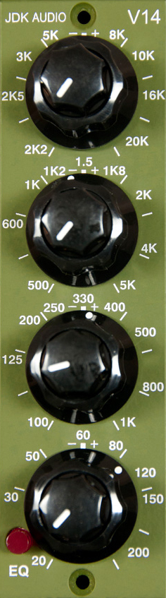 Jdk Audio Jdk V14 Serie500 Egaliseur Mono - Module Format 500 - Main picture