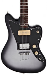 Guitare électrique baryton Jet guitars JJ-350 Baritone - Moonburst lunar eclipse