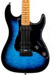 Guitare électrique forme str Jet guitars JS-450 BLB - blue burst