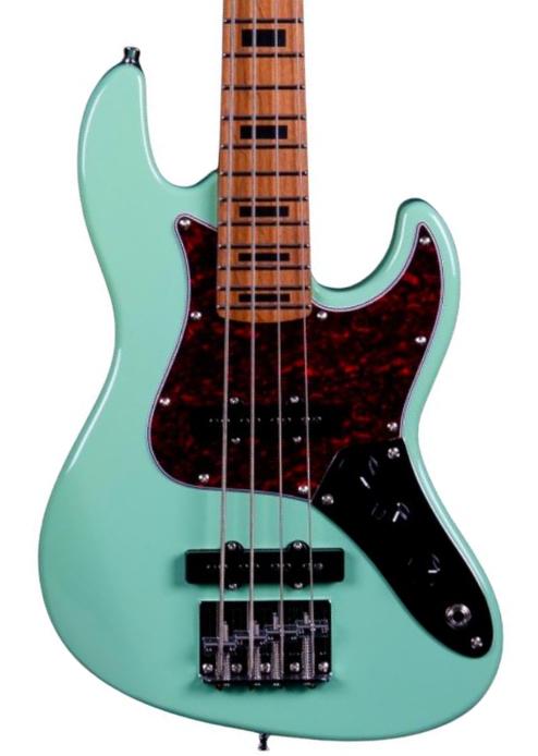 Basse électrique voyage Jet guitars JJB-300 Travel SFG - sea foam green