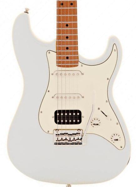 Guitare électrique forme str Jet guitars JS-400 OW - olympic white