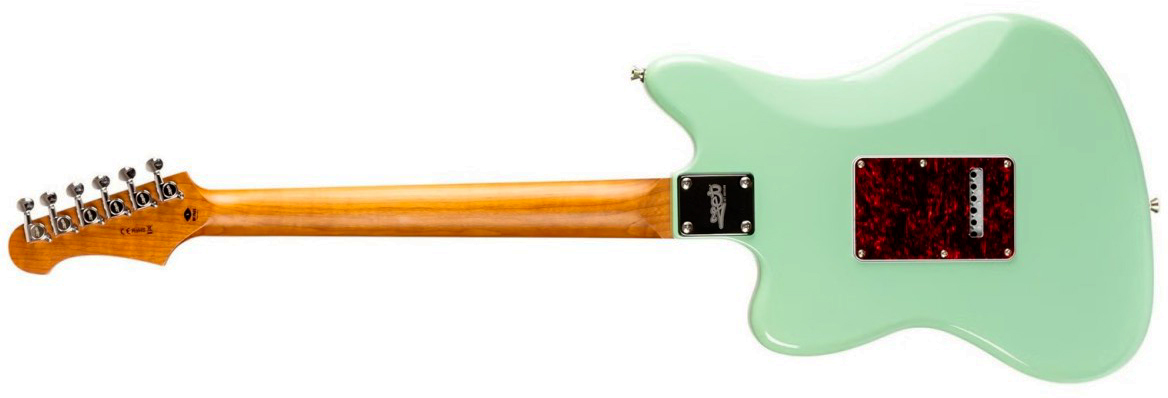 Jet Guitars Jj300 P90 Ow 2s Ht Mn - Sea Green - Guitare Électrique RÉtro Rock - Variation 1