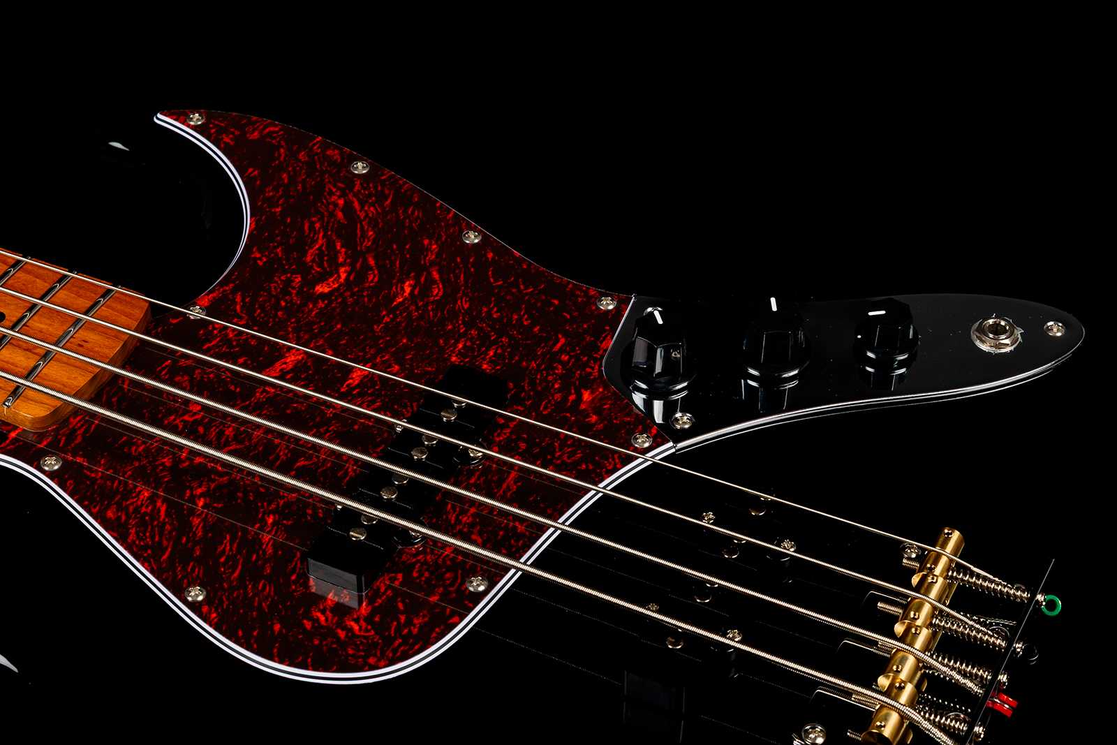 Jet Guitars Jjb300 Bk Mn - Black - Basse Électrique Solid Body - Variation 3