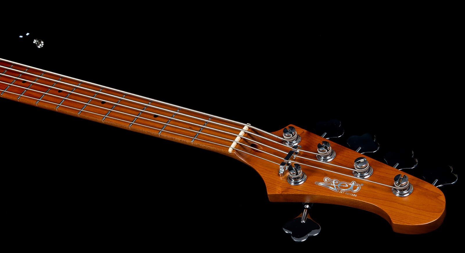 Jet Guitars Jjb305 Dbl 5c Mn - Deep Blue - Basse Électrique Solid Body - Variation 5