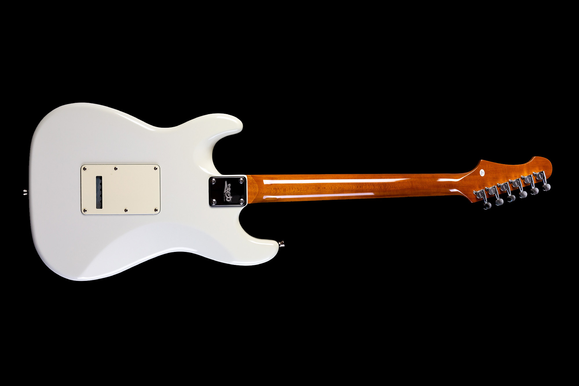 Jet Guitars Js300 Ow 3s Trem Mn - Olympic White - Guitare Électrique Forme Str - Variation 1