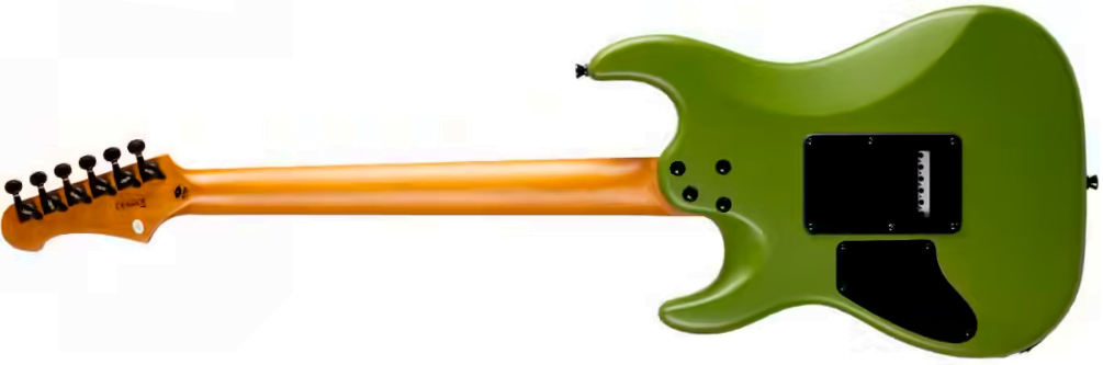 Jet Guitars Js500 Mgr 2h Trem Mn - Matt Green - Guitare Électrique Forme Str - Variation 1