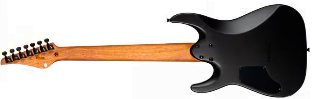 Jet Guitars Js507 Stygian 7c Baritone 2h Ht Rw - Satin Black - Guitare Électrique Baryton - Variation 1