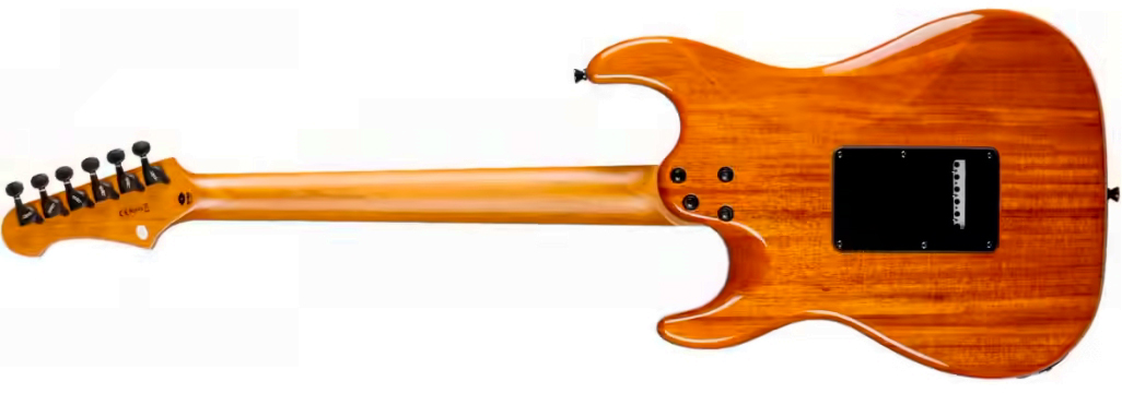 Jet Guitars Js600 Tpp Trem Hss Mn - Transparent Purple - Guitare Électrique Forme Str - Variation 1