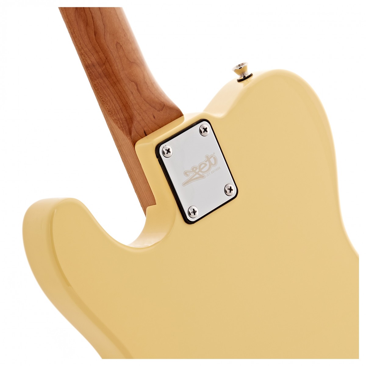 Jet Guitars Jt300 Bts 2s Ht Mn - Blonde - Guitare Électrique Forme Tel - Variation 4