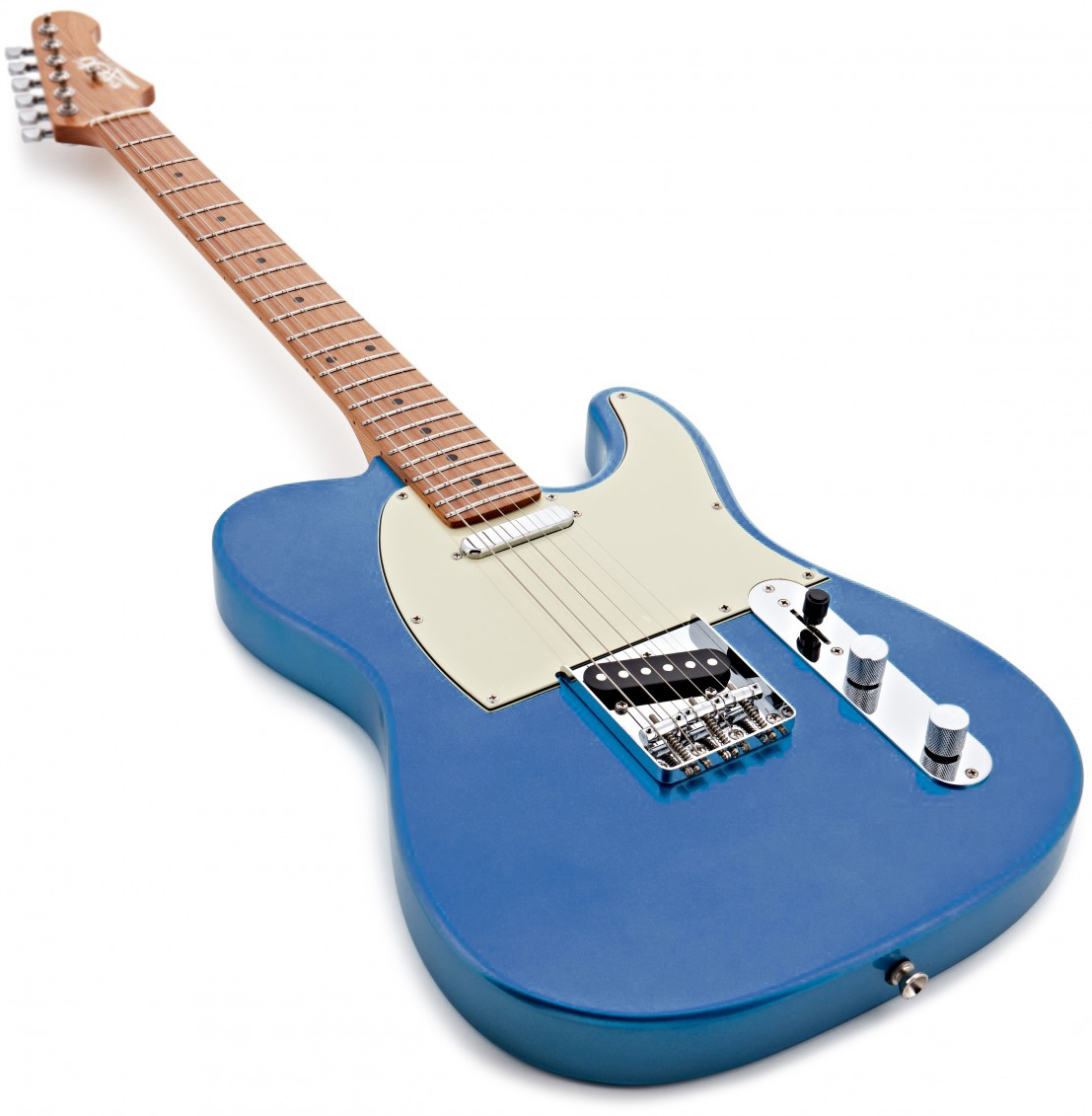 Jet Guitars Jt300 Lpb 2s Ht Mn - Lake Placid Blue - Guitare Électrique Forme Tel - Variation 2