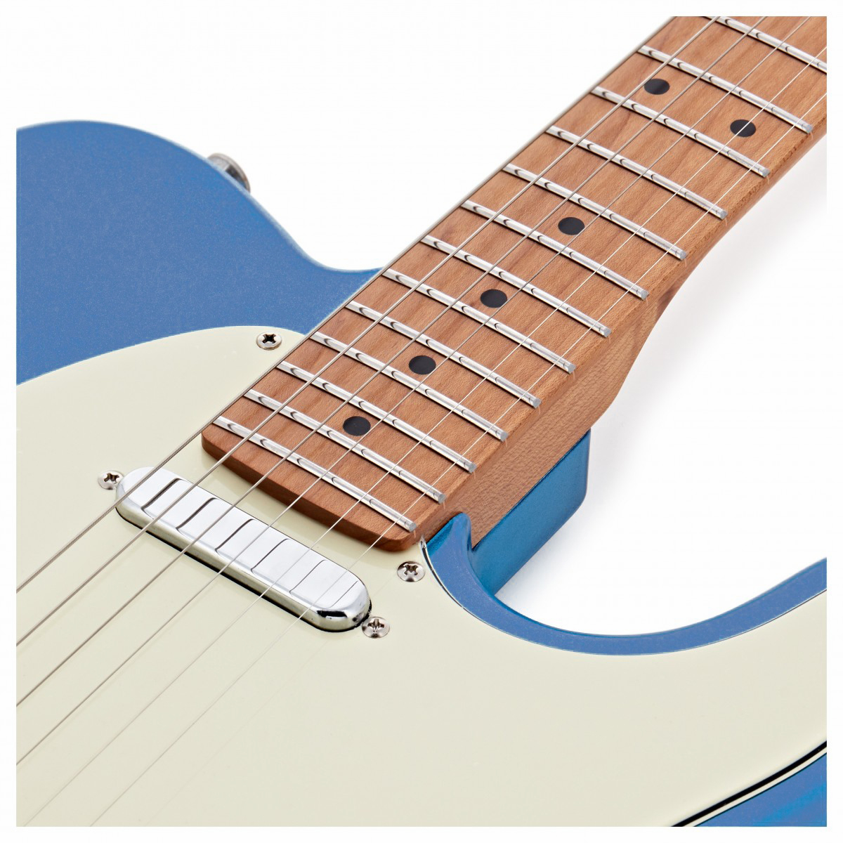Jet Guitars Jt300 Lpb 2s Ht Mn - Lake Placid Blue - Guitare Électrique Forme Tel - Variation 3