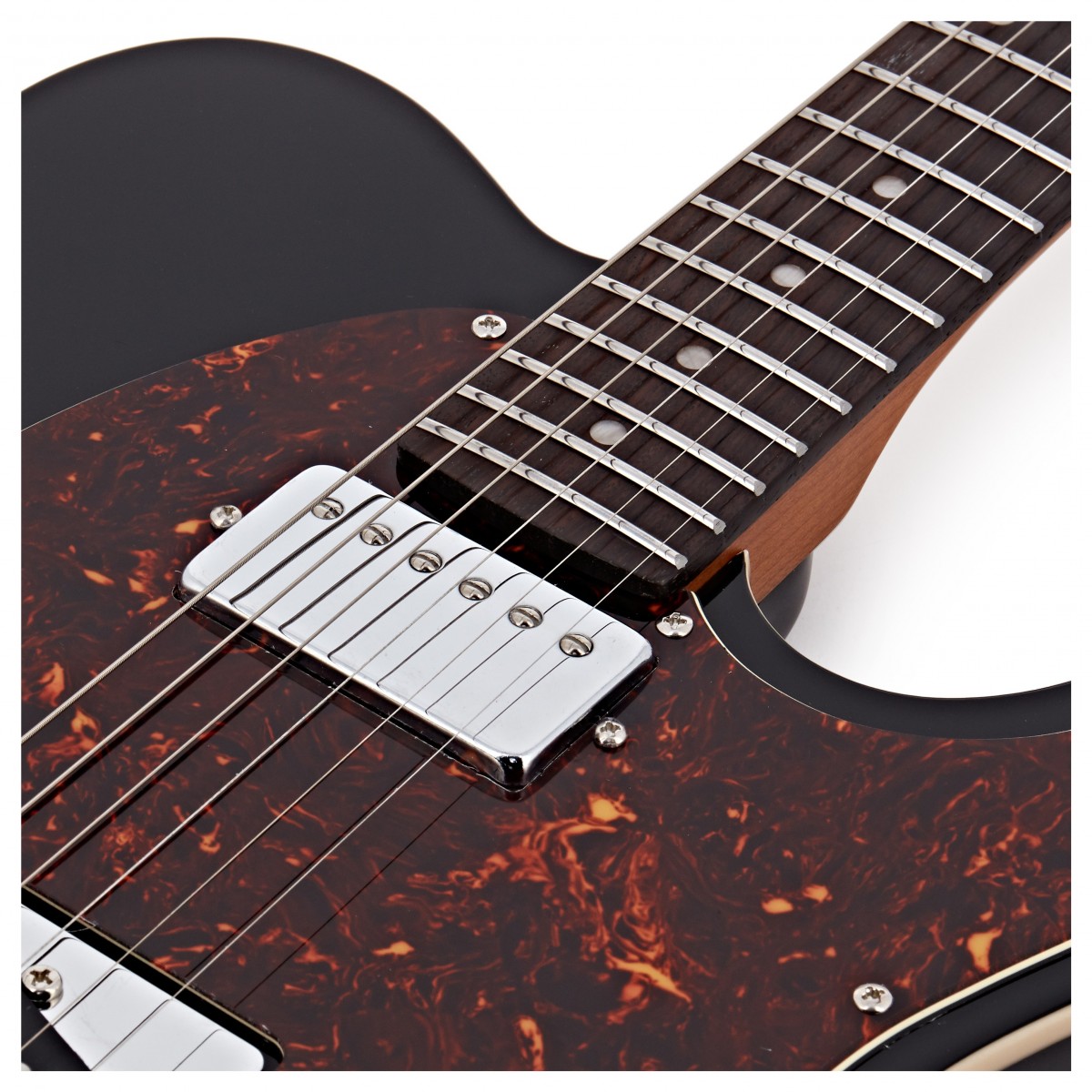 Jet Guitars Jt350 Bk R Hs Ht Rw - Black - Guitare Électrique Forme Tel - Variation 4