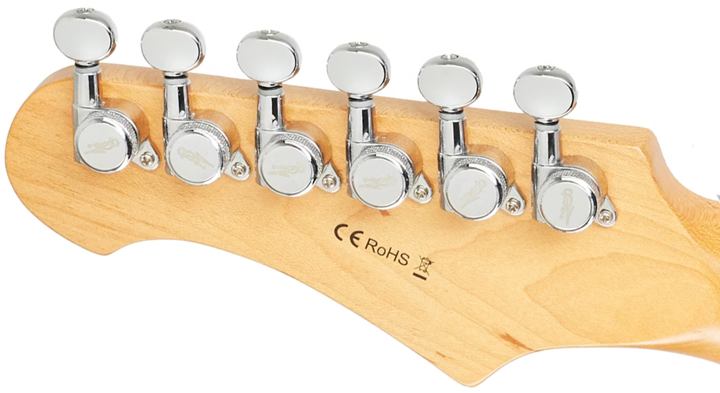 Jet Guitars Jt350 Bsc 2s Ht Mn - Butterscotch - Guitare Électrique Forme Tel - Variation 3