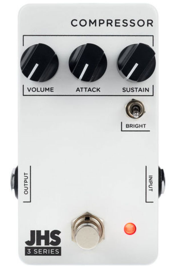 Pédale compression / sustain / noise gate Jhs 3 Series Compressor