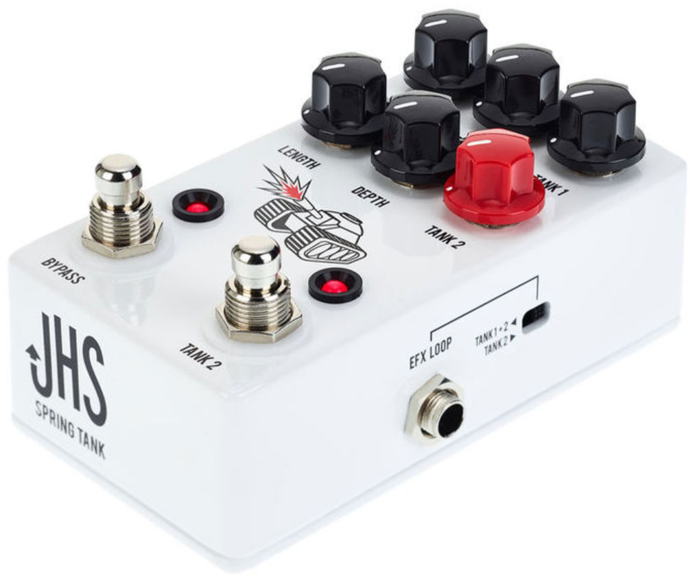 Jhs Spring Tank Reverb - PÉdale Reverb / Delay / Echo - Variation 2