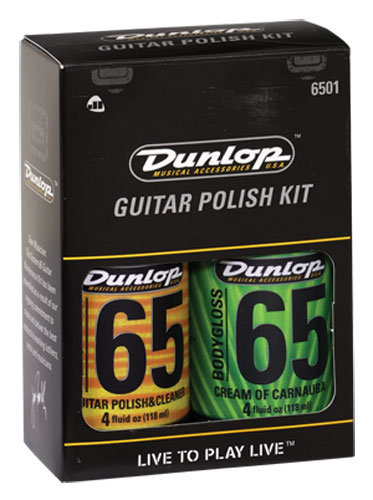 Entretien et nettoyage guitare & basse Jim dunlop 6501 Guitar Polish Kit