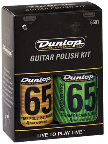 Entretien et nettoyage guitare & basse Jim dunlop 6501 Guitar Polish Kit