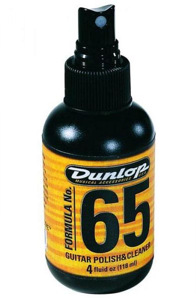 Entretien et nettoyage guitare & basse Jim dunlop 654 Formula 65 Guitar Polish & Cleaner