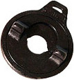 Jim Dunlop 7036 Lok Strap Plastic Black - Strap Lock - Main picture