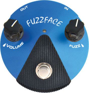 Jim Dunlop Ffm1 Mini Fuzz Face Blue - PÉdale Overdrive / Distortion / Fuzz - Main picture