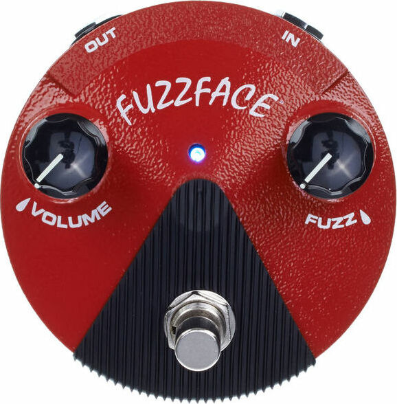 Jim Dunlop Ffm2 Mini Fuzz Face Red  Germanium - PÉdale Overdrive / Distortion / Fuzz - Main picture