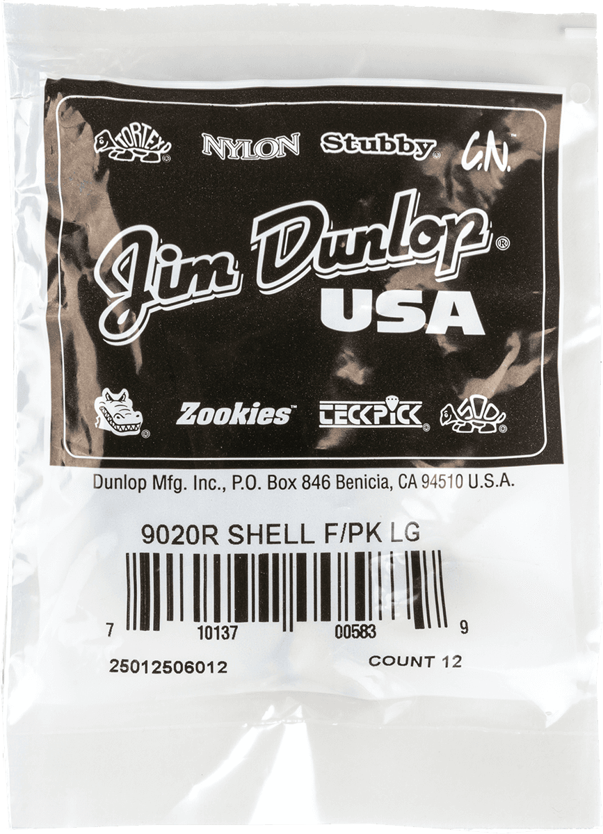 Jim Dunlop Fingerpick Plastic 9020 Doigt Large Shell (sachet De 12) - MÉdiator & Onglet - Main picture