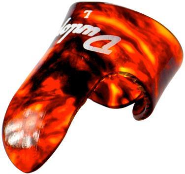 Médiator & onglet Jim dunlop Fingerpick Plastic 9020 Large Shell (Sachet de 12)