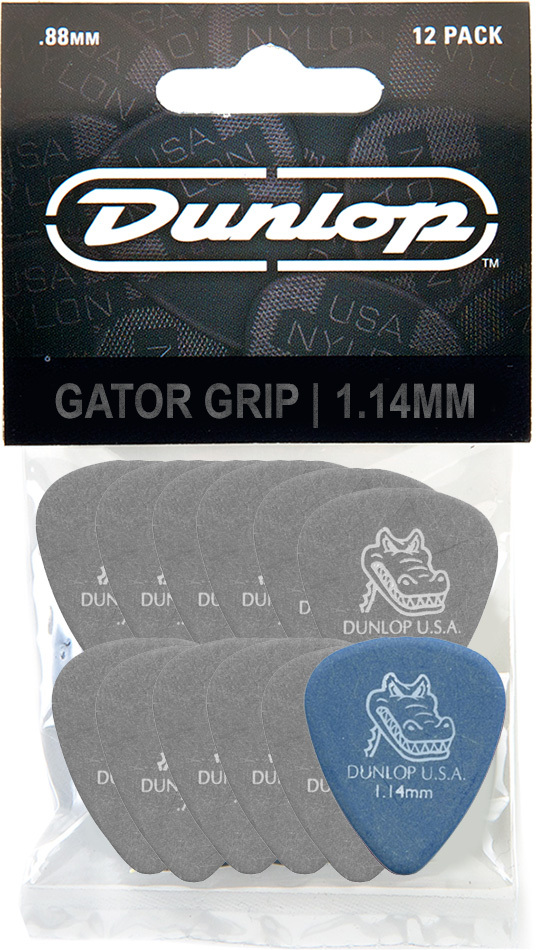 Jim Dunlop Gator Grip 417 12-set - 1.14mm - MÉdiator & Onglet - Main picture