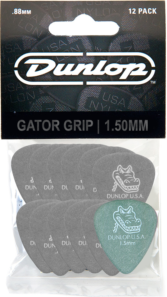Jim Dunlop Gator Grip 417 12-set - 1.50mm - MÉdiator & Onglet - Main picture