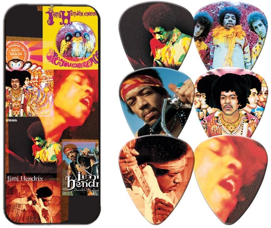 Médiator & onglet Jim dunlop Jimi Hendrix JH-PT08H Frontline