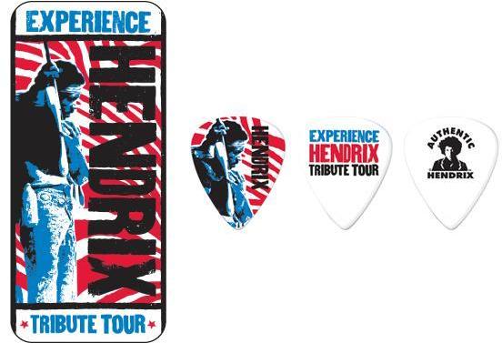 Médiator & onglet Jim dunlop Jimi Hendrix JH-PT09M Tribute tour