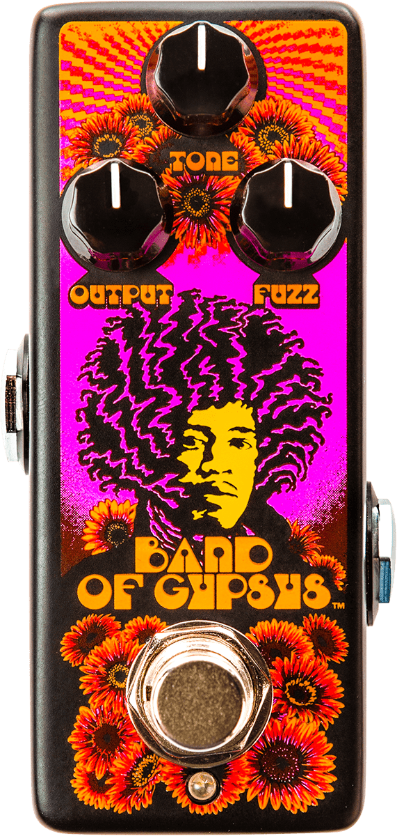 Jim Dunlop Jimi Hendrix Band Of Gypsys Fuzz Jhms4 - PÉdale Overdrive / Distortion / Fuzz - Main picture