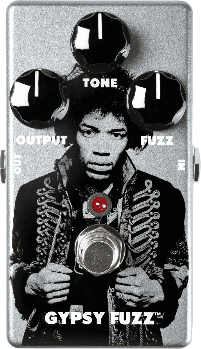 Jim Dunlop Jimi Hendrix Gypsy Fuzz Jhm8 - PÉdale Overdrive / Distortion / Fuzz - Main picture
