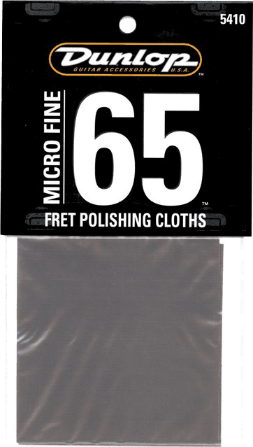 Jim Dunlop Lot De 2 5410 Micro Fine 65 Fret Polishing Cloths - Chiffon Nettoyage - Main picture