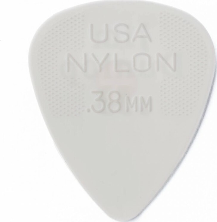 Nylon Guitar Pick 44R38 (x1) Médiator & onglet Jim dunlop