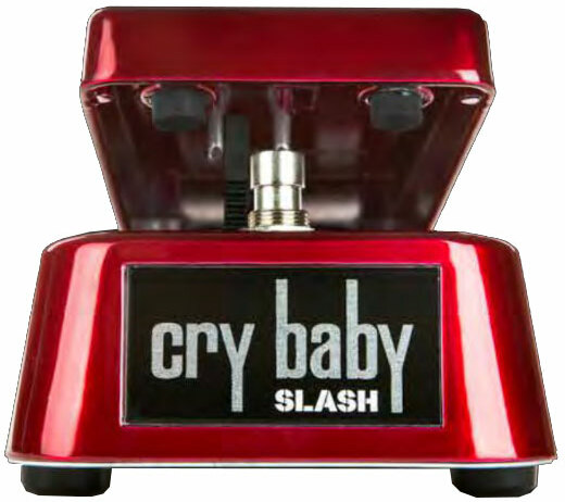 Jim Dunlop Slash Cry Baby Classic Wah Sc95r Ltd Signature Ruby Red Metallic - PÉdale Wah / Filtre - Main picture