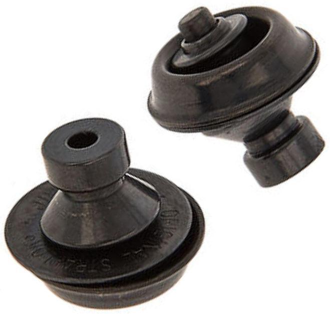 Attache courroie  Jim dunlop Straplok Strat Retainers Traditional SLS1503BK (x2) - Black