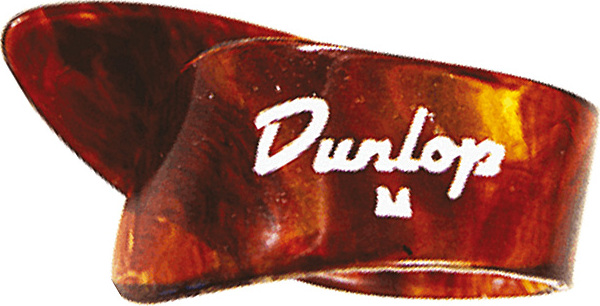 Jim Dunlop Thumbpick Plastic 9022 Pouce Medium Tortoise - MÉdiator & Onglet - Main picture