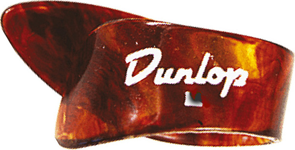 Jim Dunlop Thumbpick Plastic 9023 Pouce Large Tortoise - MÉdiator & Onglet - Main picture