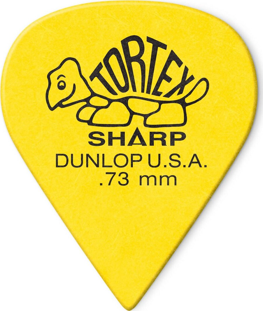 Jim Dunlop Tortex Sharp 412 0.73mm - MÉdiator & Onglet - Main picture