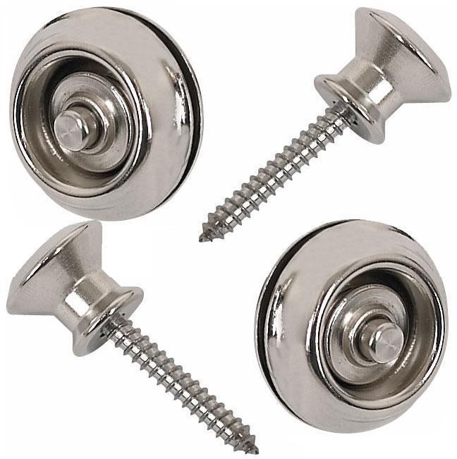 Attache courroie  Jim dunlop StrapLok Traditional Set SLS150 - Nickel