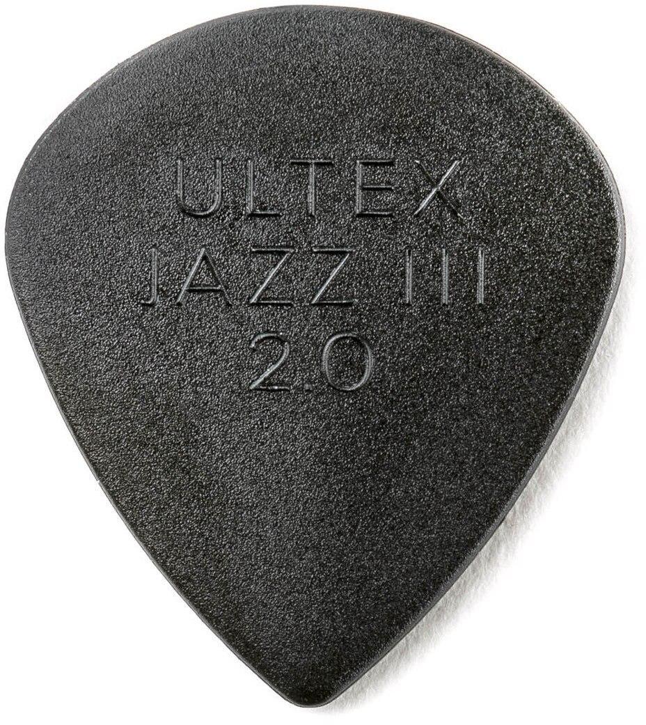 Médiator & onglet Jim dunlop Ultex Jazz III 427 2.00mm
