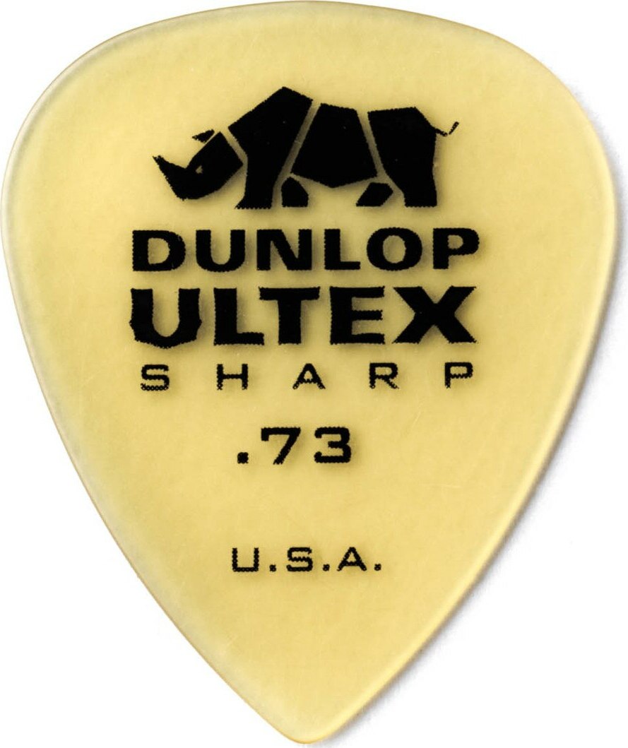 Ultex Sharp 433 0.73mm Médiator & onglet Jim dunlop