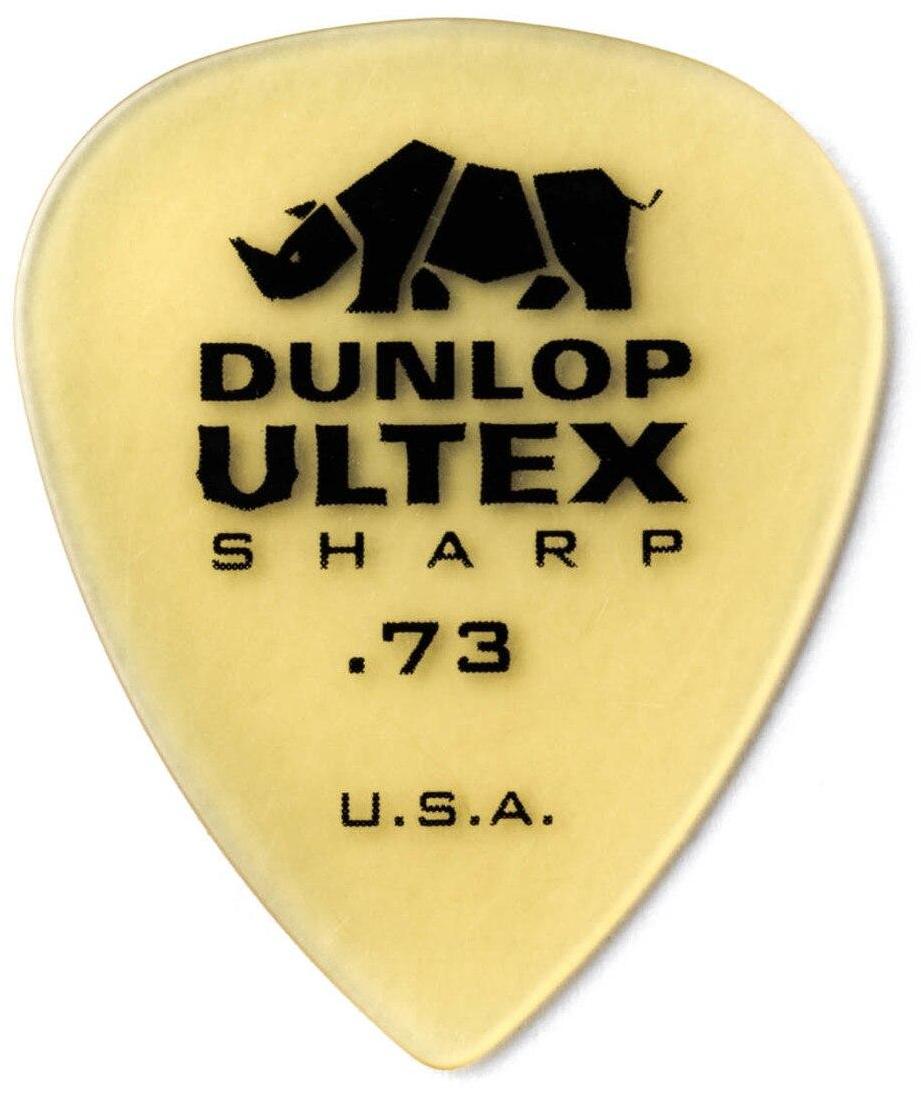 Médiator & onglet Jim dunlop Ultex Sharp 433 0.73mm