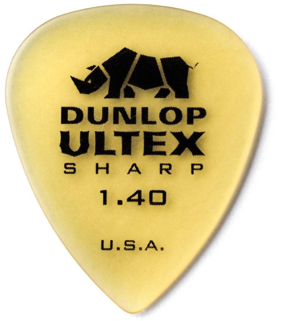 Médiator & onglet Jim dunlop Ultex Sharp 433 1.40mm