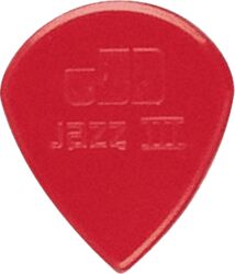 Médiator & onglet Jim dunlop 47P3N Jazz III Nylon Pack de 6 - 3mm
