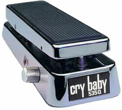 Pédale wah / filtre Jim dunlop Cry Baby 535Q-C Chrome