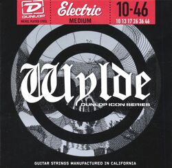 Cordes guitare électrique Jim dunlop Electric Zakk Wylde Icon Electric 10-46 - Jeu de 6 cordes