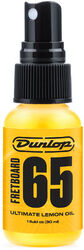 Entretien et nettoyage guitare & basse Jim dunlop Fretboard 65 Ultimate Lemon Oil 1Oz